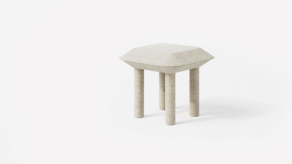 Pufų ir staliukų rinkinys TOTO