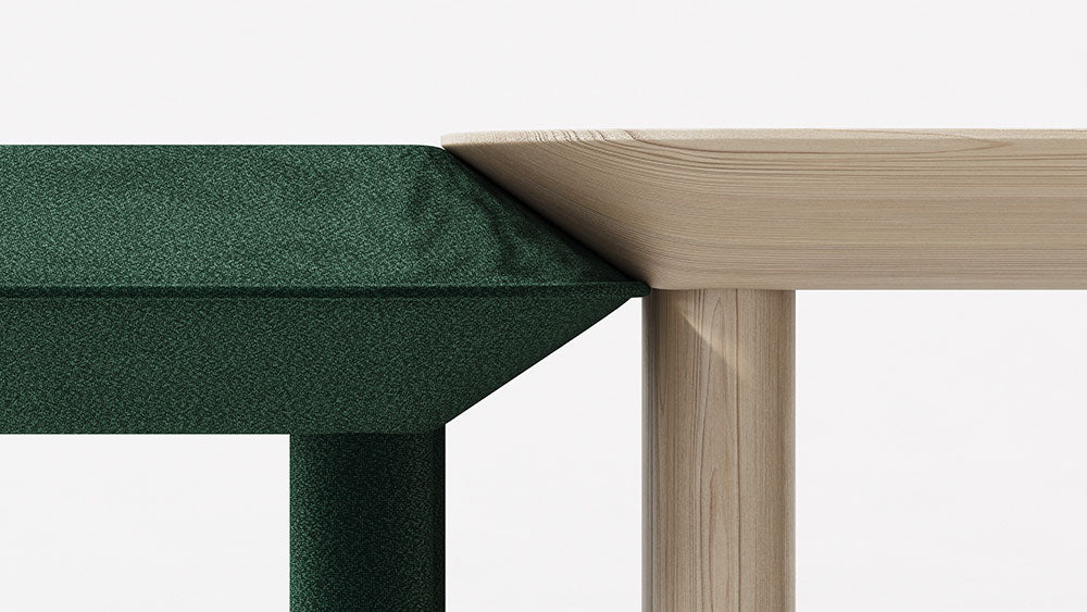 Pufų ir staliukų rinkinys TOTO